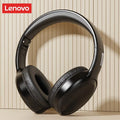 Lenovo TH30, Fones de ouvido sem fio Bluetooth 5.3, dobráveis para jogos Fone de ouvido esportivo com microfone